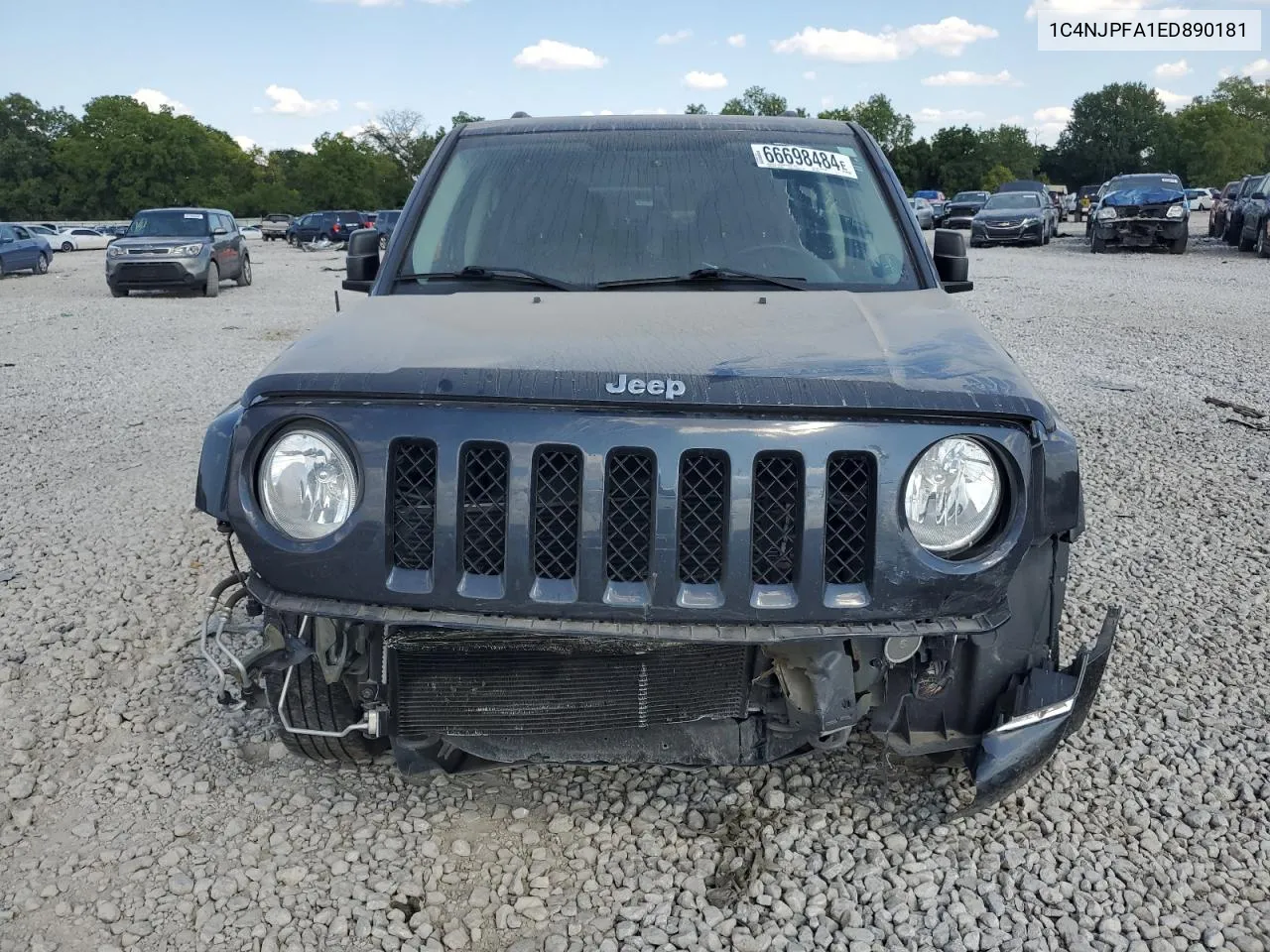 2014 Jeep Patriot Latitude VIN: 1C4NJPFA1ED890181 Lot: 66698484