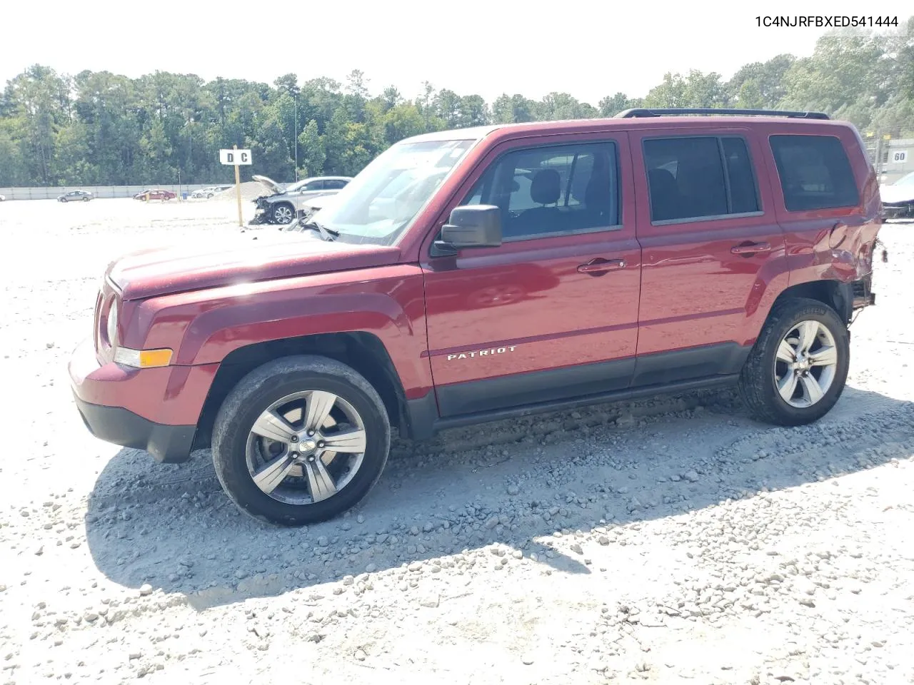 1C4NJRFBXED541444 2014 Jeep Patriot Latitude