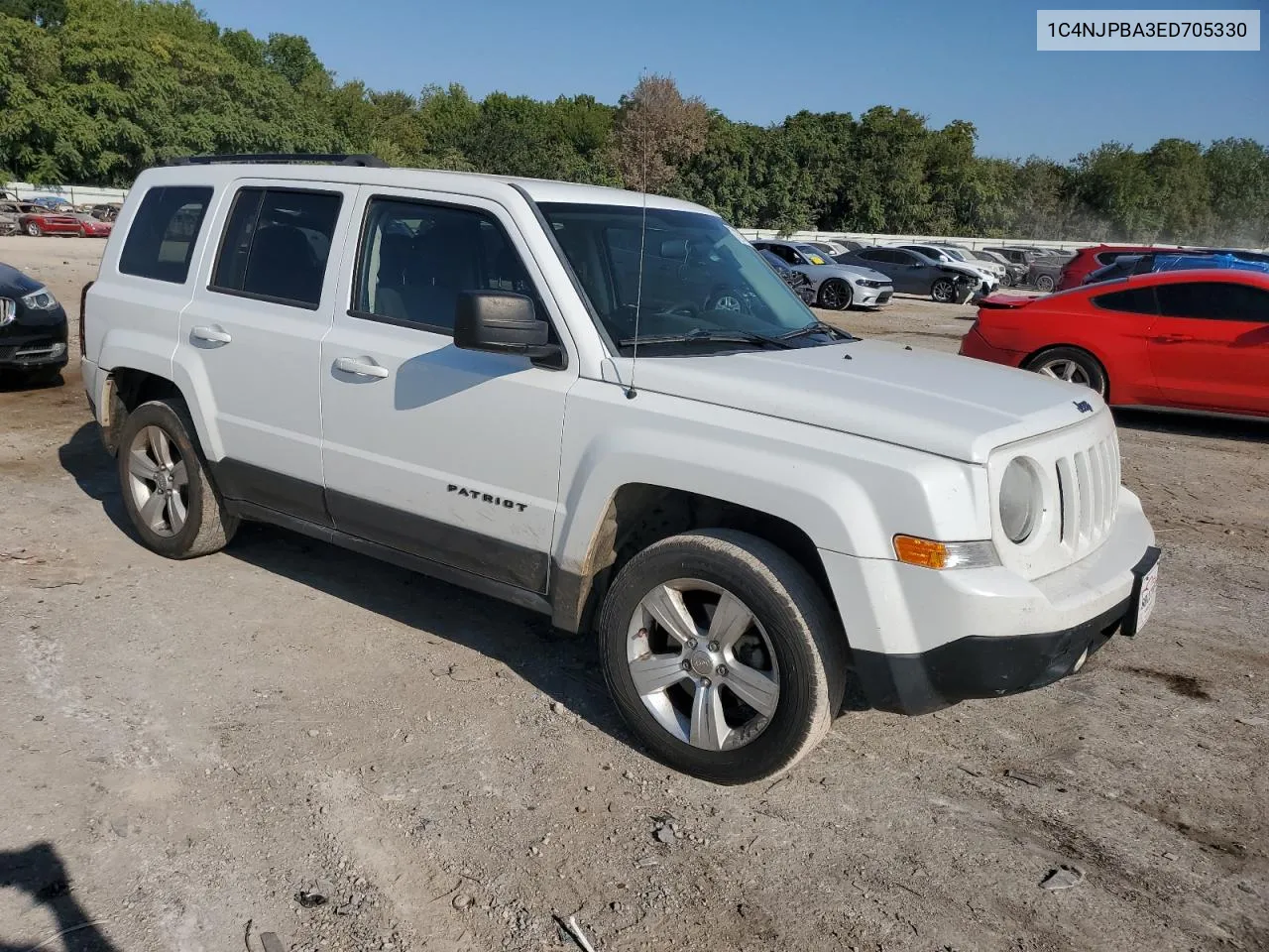 1C4NJPBA3ED705330 2014 Jeep Patriot Sport