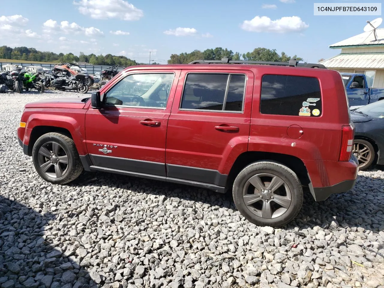 1C4NJPFB7ED643109 2014 Jeep Patriot Latitude