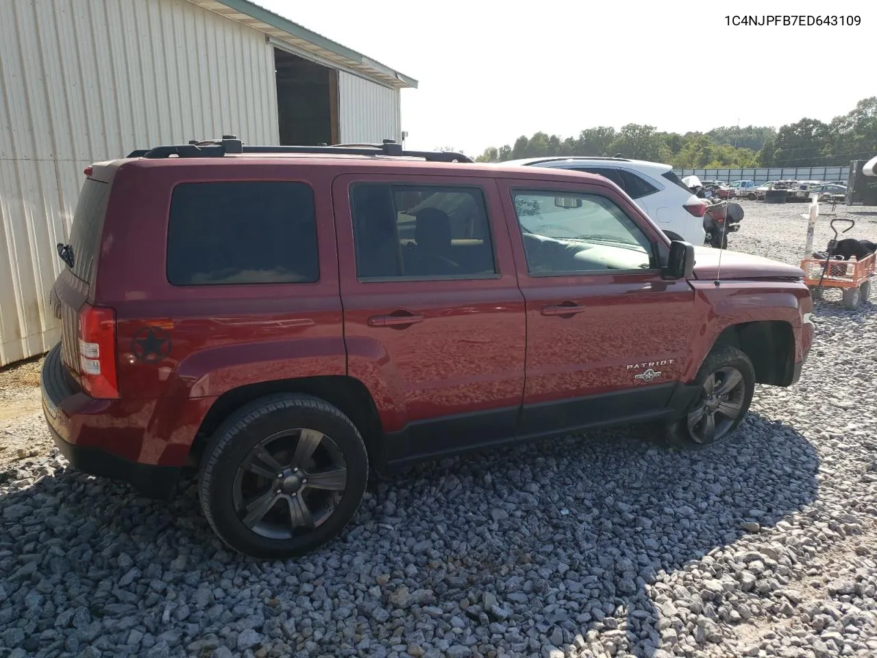 2014 Jeep Patriot Latitude VIN: 1C4NJPFB7ED643109 Lot: 71651924