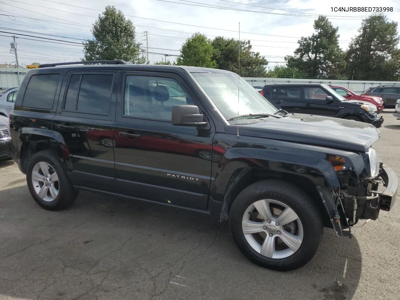 2014 Jeep Patriot Sport VIN: 1C4NJRBB8ED733998 Lot: 71802594