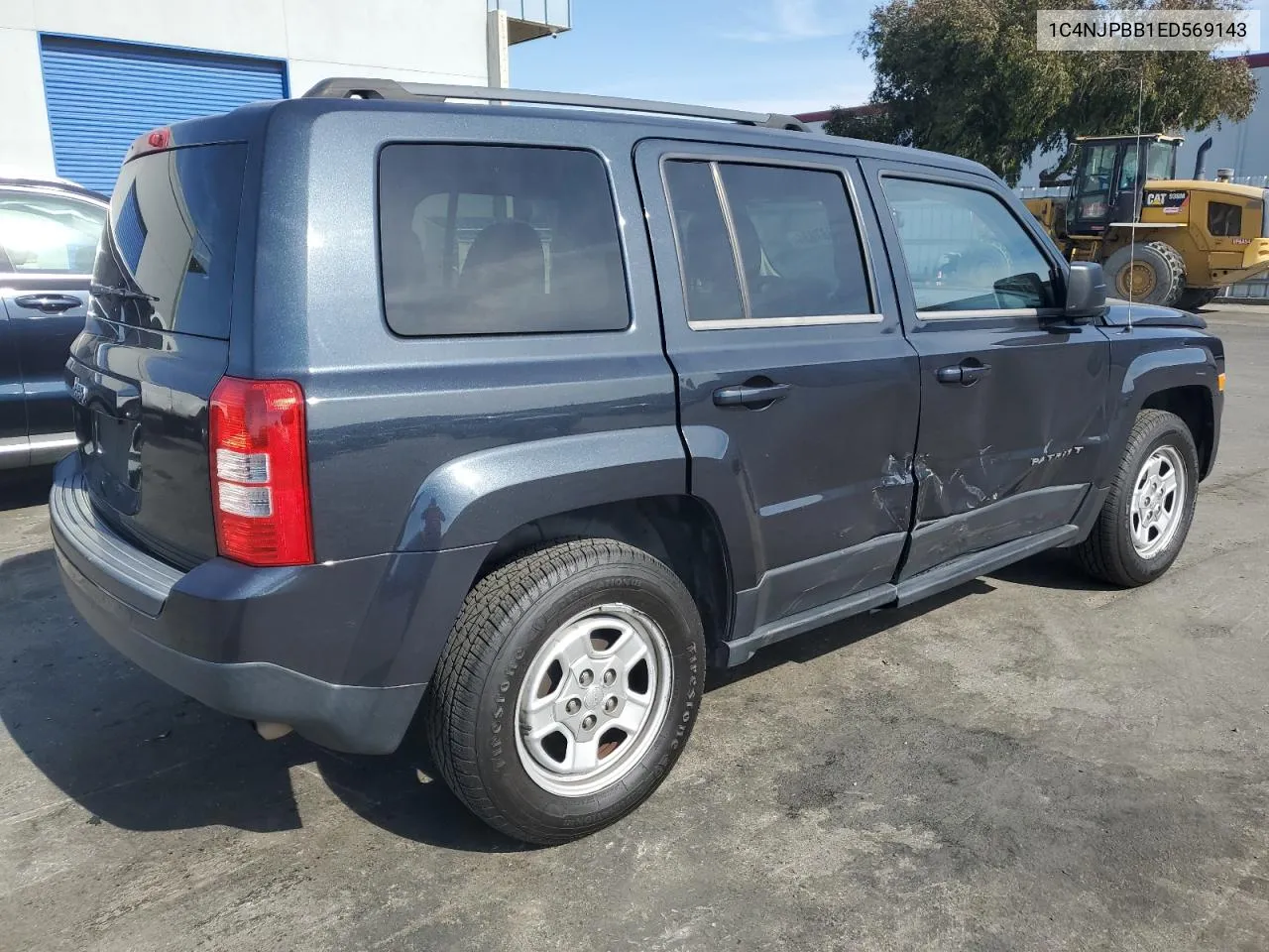 1C4NJPBB1ED569143 2014 Jeep Patriot Sport