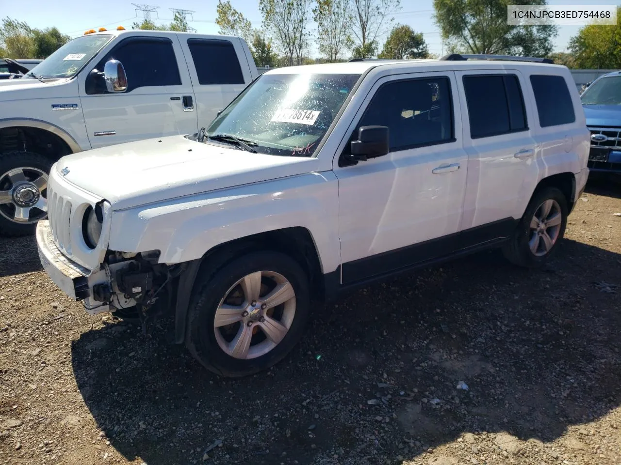 1C4NJPCB3ED754468 2014 Jeep Patriot Limited