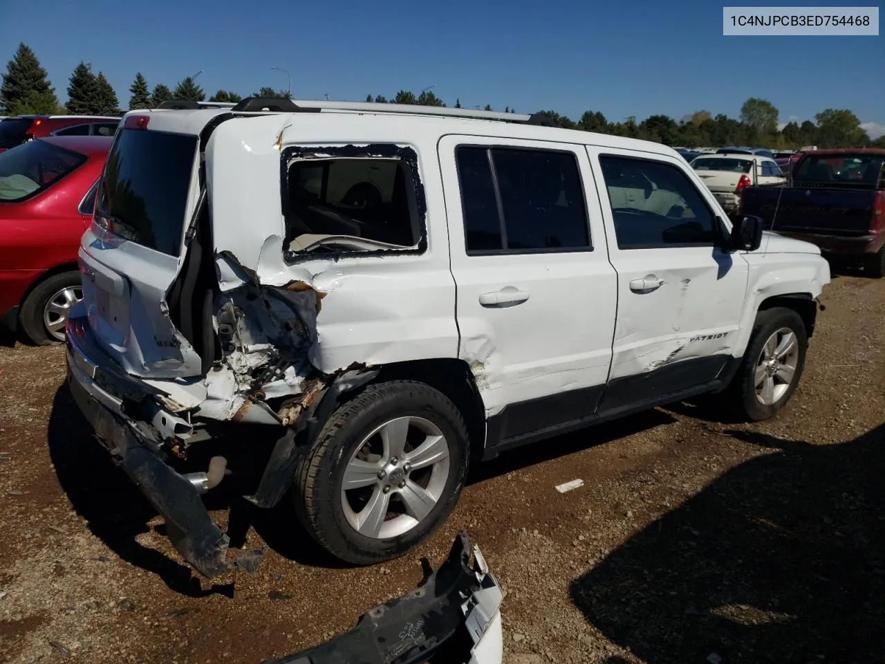 2014 Jeep Patriot Limited VIN: 1C4NJPCB3ED754468 Lot: 71978614