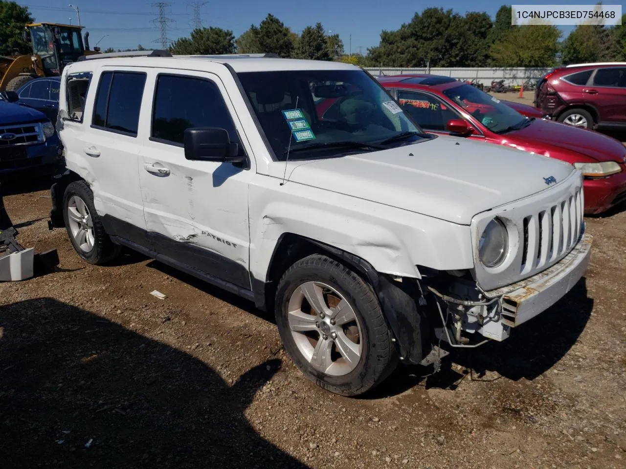 2014 Jeep Patriot Limited VIN: 1C4NJPCB3ED754468 Lot: 71978614