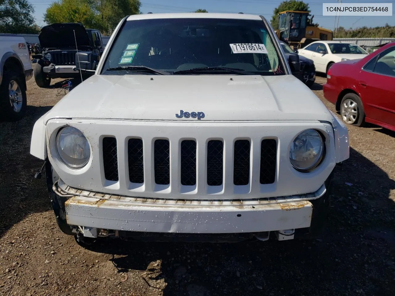 2014 Jeep Patriot Limited VIN: 1C4NJPCB3ED754468 Lot: 71978614