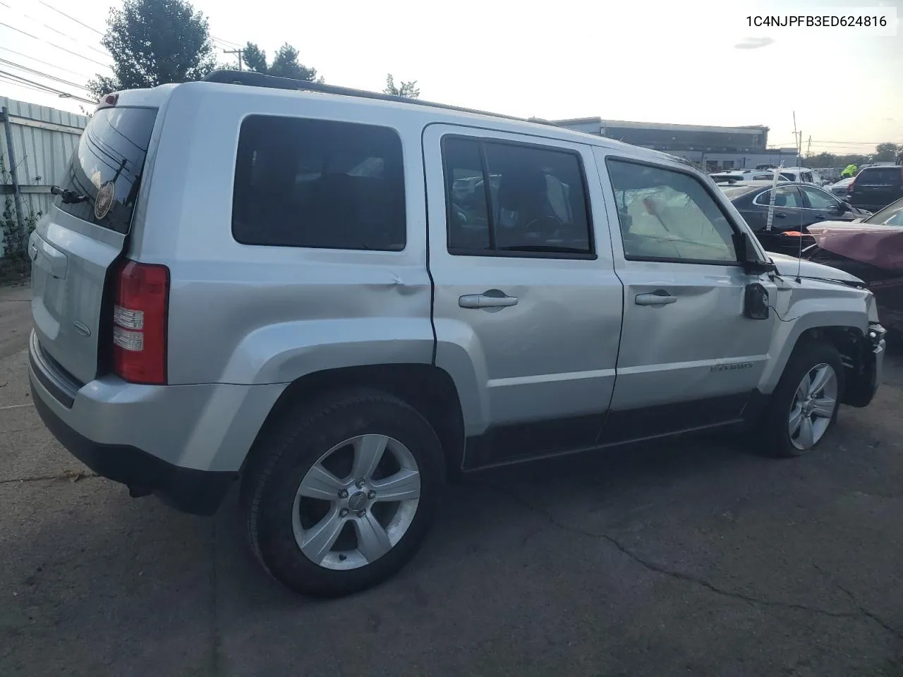 2014 Jeep Patriot Latitude VIN: 1C4NJPFB3ED624816 Lot: 72315884