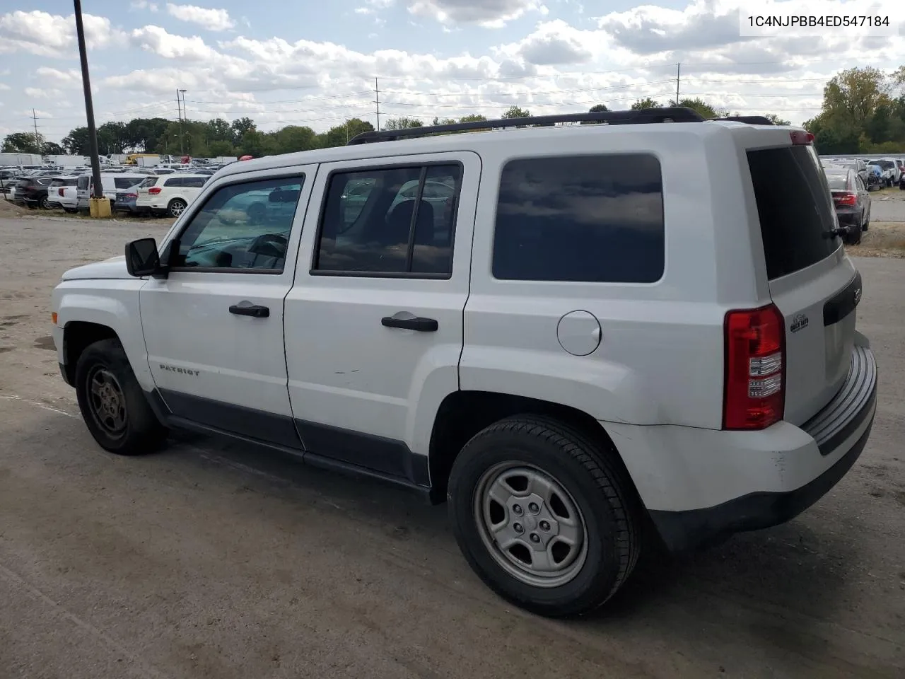 2014 Jeep Patriot Sport VIN: 1C4NJPBB4ED547184 Lot: 72394884