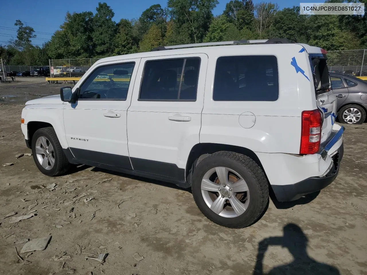 2014 Jeep Patriot Limited VIN: 1C4NJPCB9ED851027 Lot: 72881964