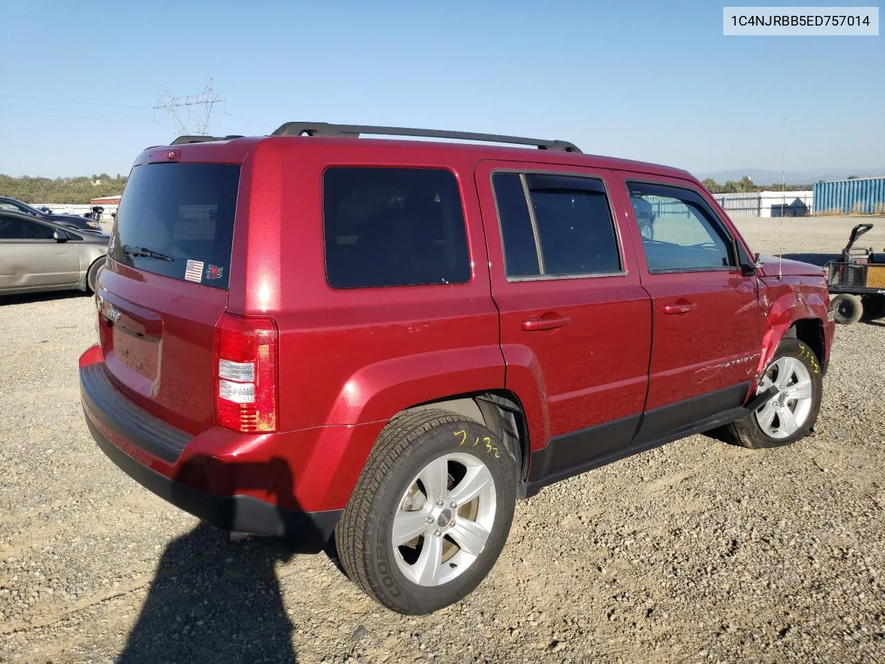 2014 Jeep Patriot Sport VIN: 1C4NJRBB5ED757014 Lot: 73554004