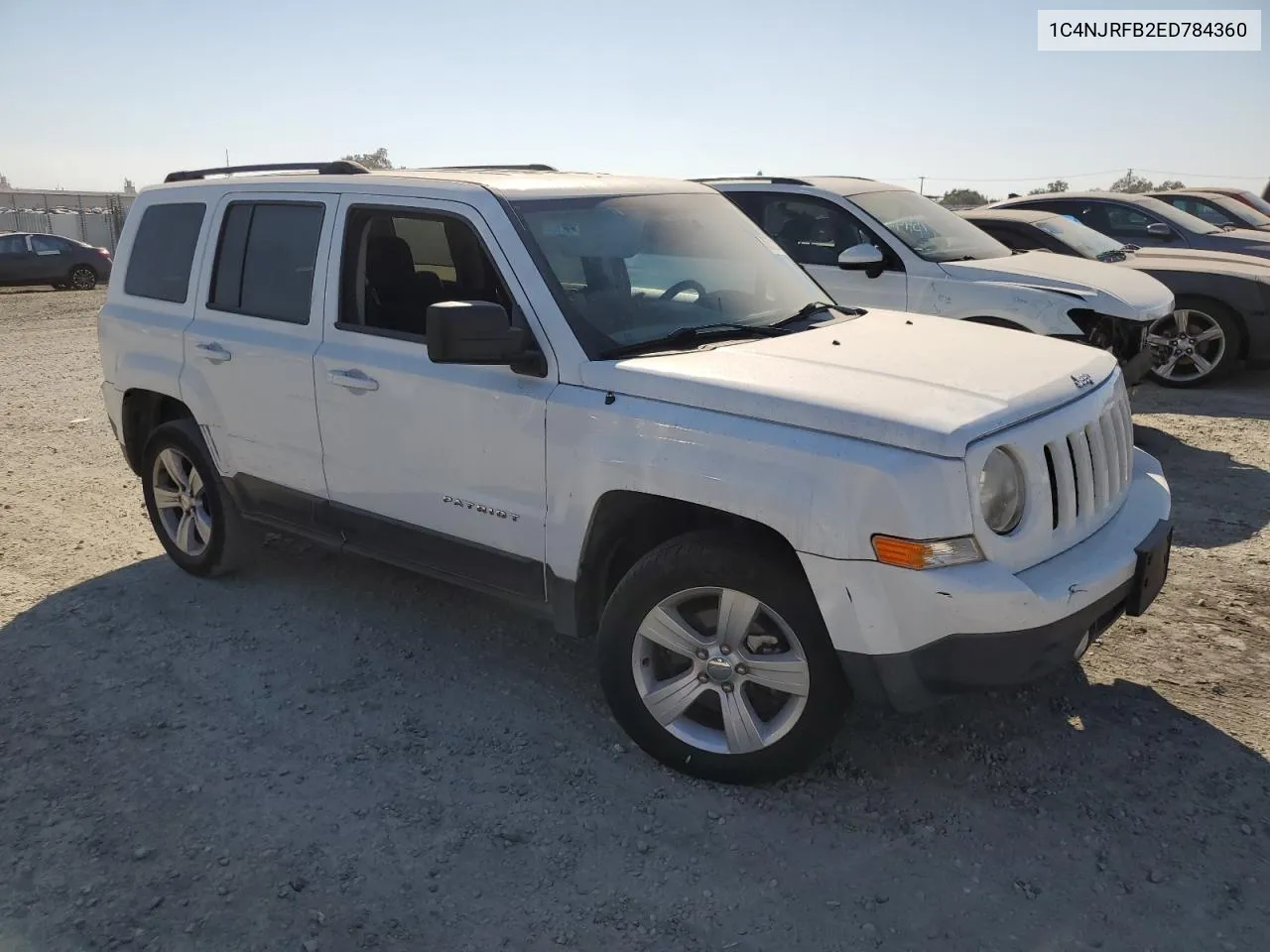 2014 Jeep Patriot Latitude VIN: 1C4NJRFB2ED784360 Lot: 73722234