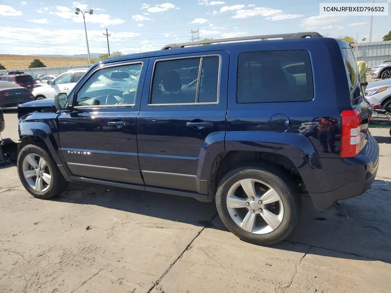 2014 Jeep Patriot Latitude VIN: 1C4NJRFBXED796532 Lot: 74979284