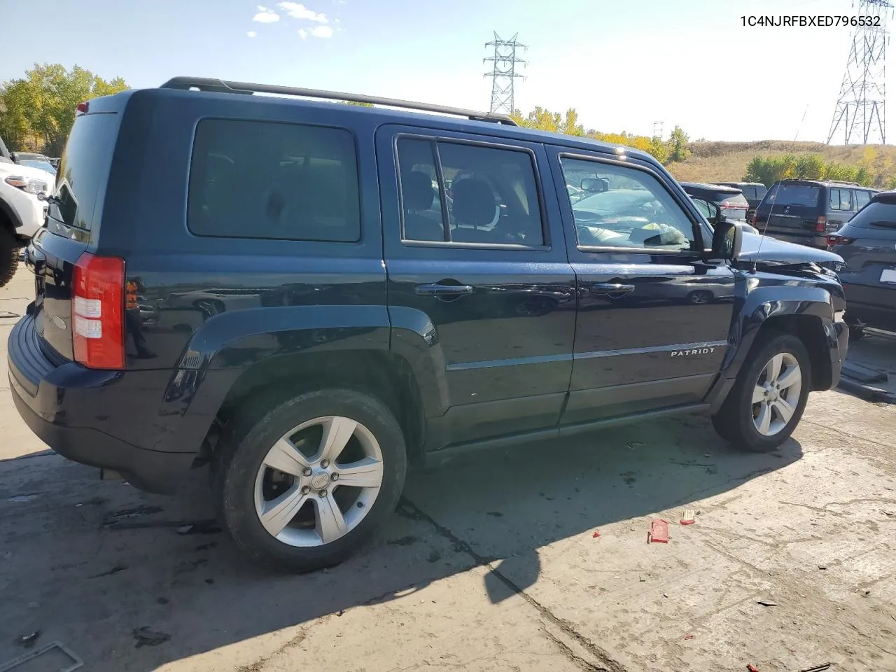 1C4NJRFBXED796532 2014 Jeep Patriot Latitude