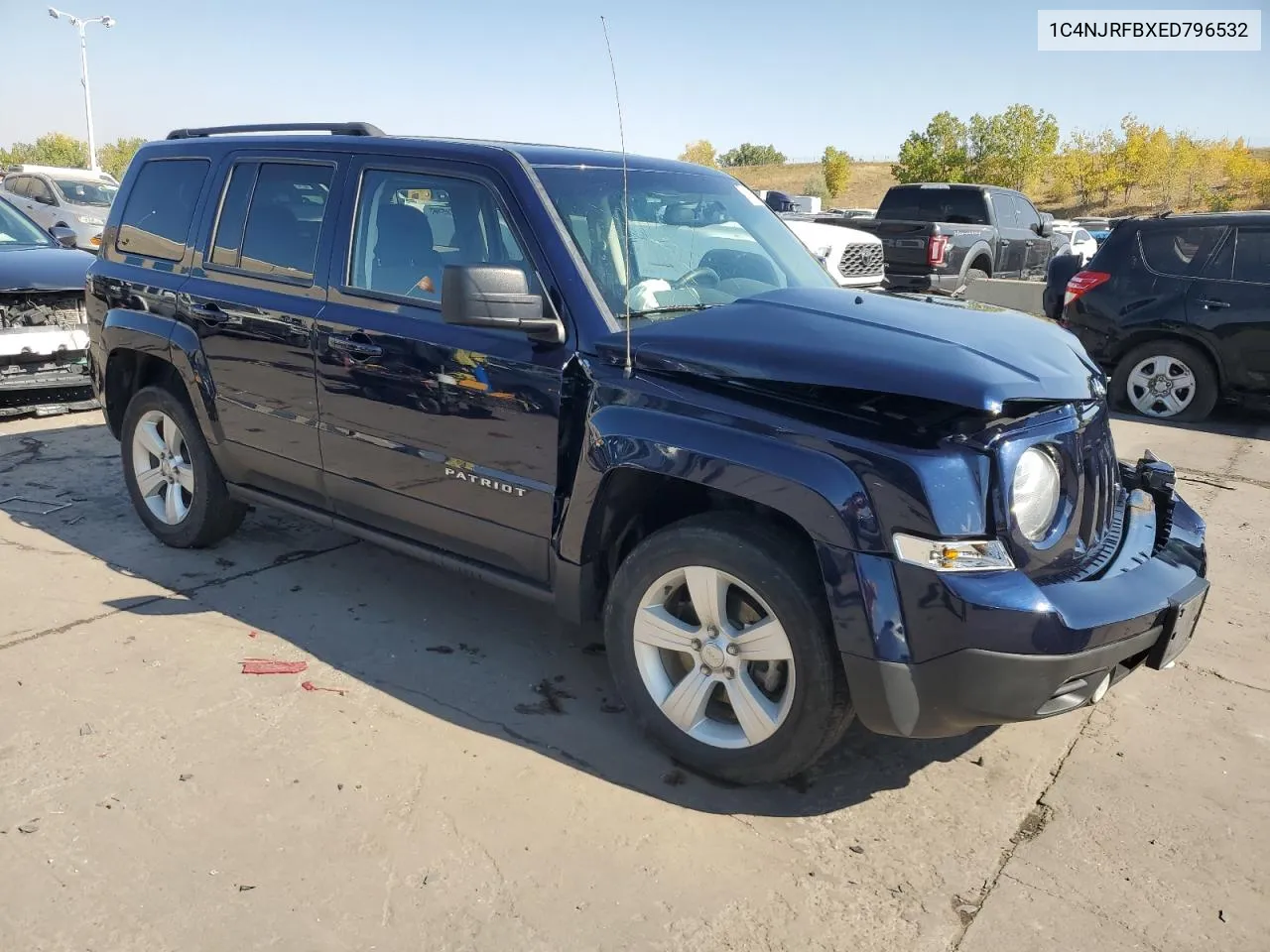 1C4NJRFBXED796532 2014 Jeep Patriot Latitude