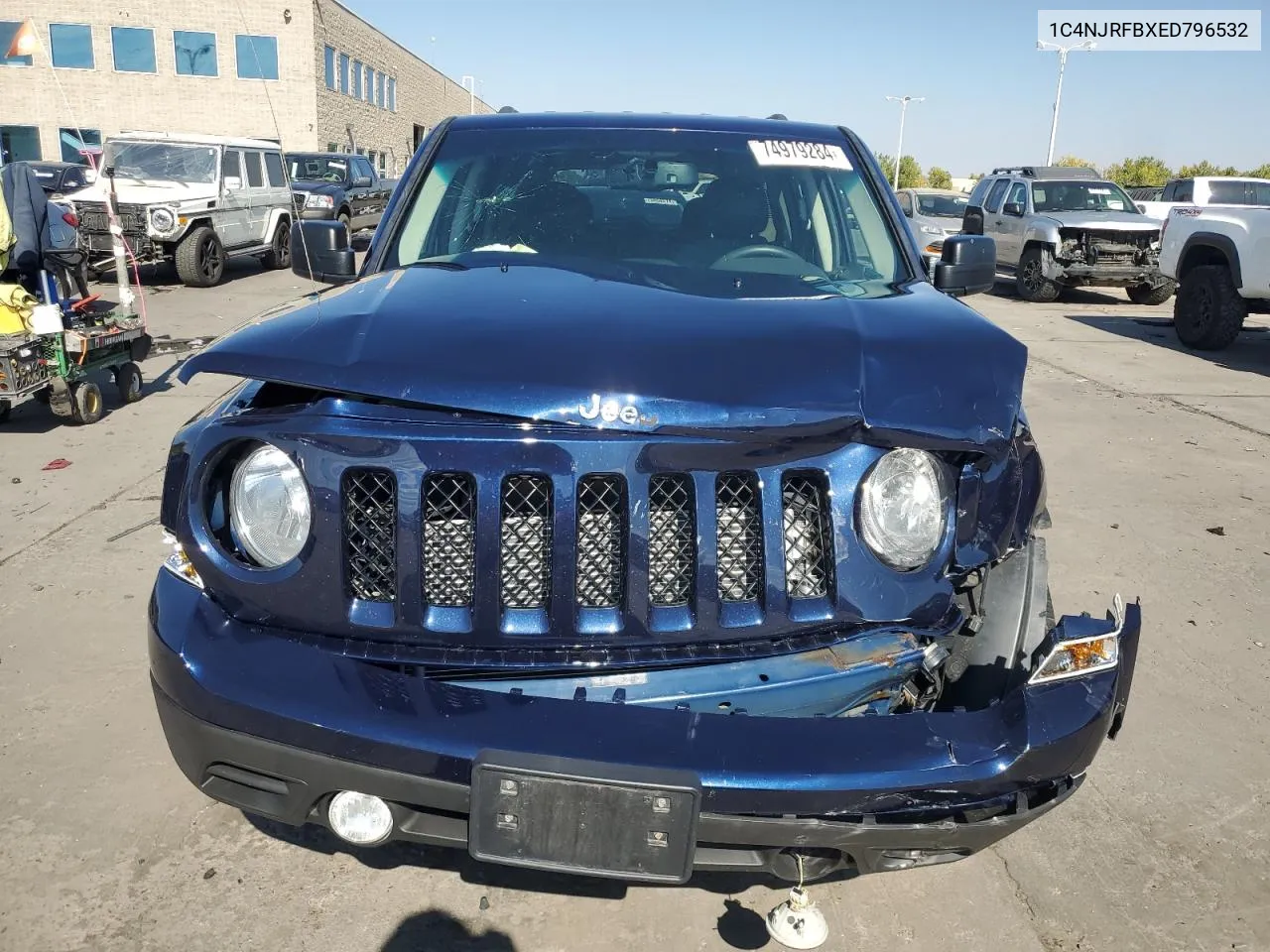 2014 Jeep Patriot Latitude VIN: 1C4NJRFBXED796532 Lot: 74979284