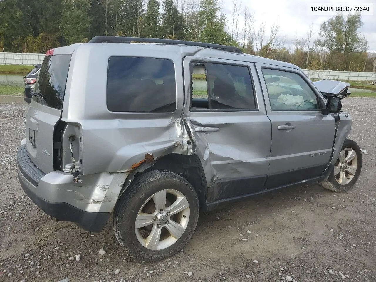 2014 Jeep Patriot Latitude VIN: 1C4NJPFB8ED772640 Lot: 75248544