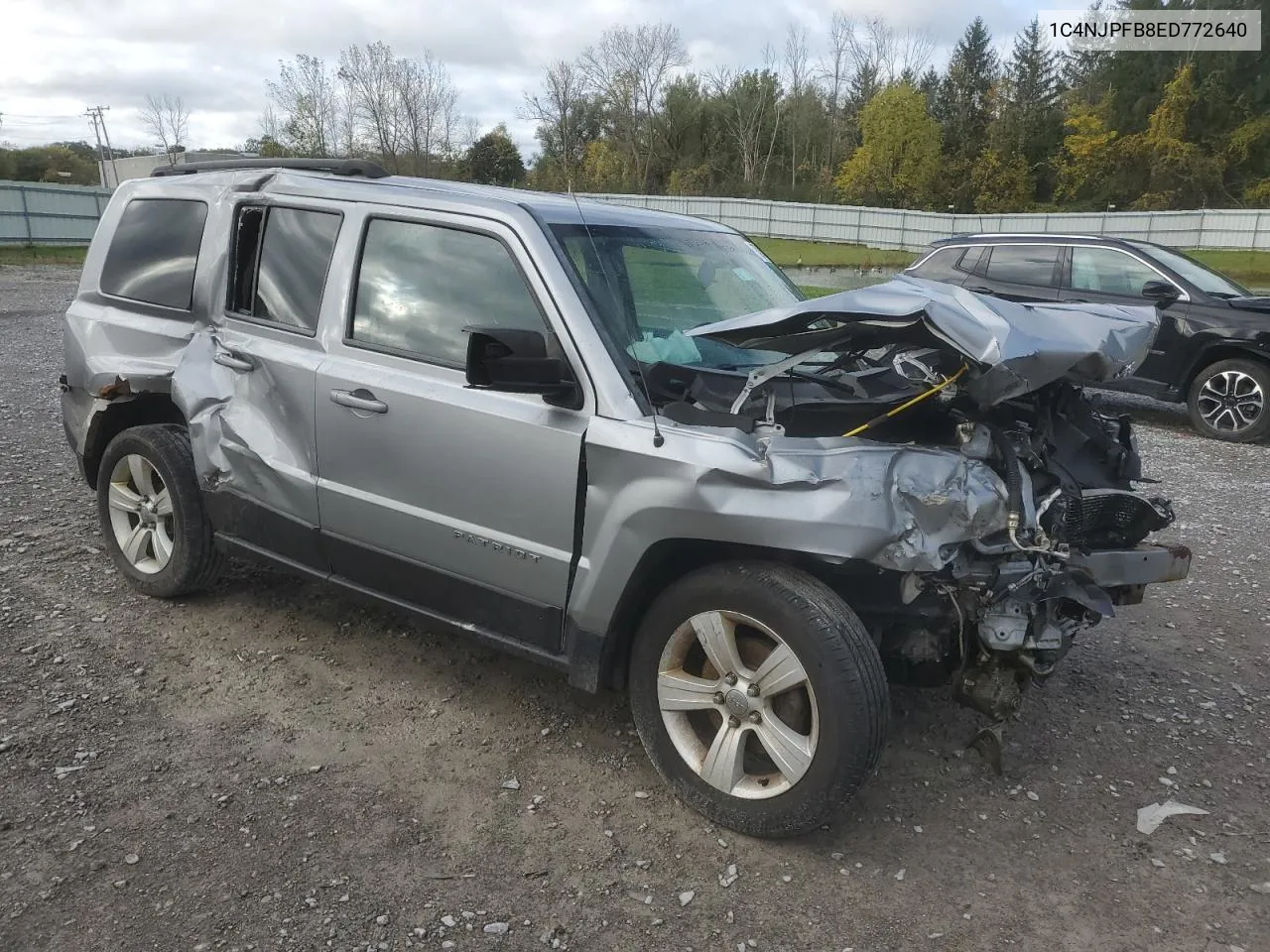 2014 Jeep Patriot Latitude VIN: 1C4NJPFB8ED772640 Lot: 75248544