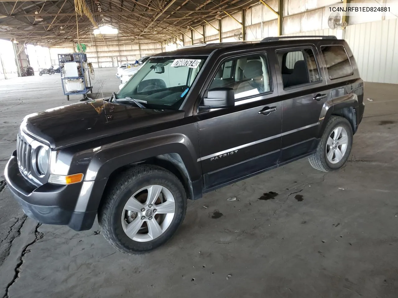 2014 Jeep Patriot Latitude VIN: 1C4NJRFB1ED824881 Lot: 76007674