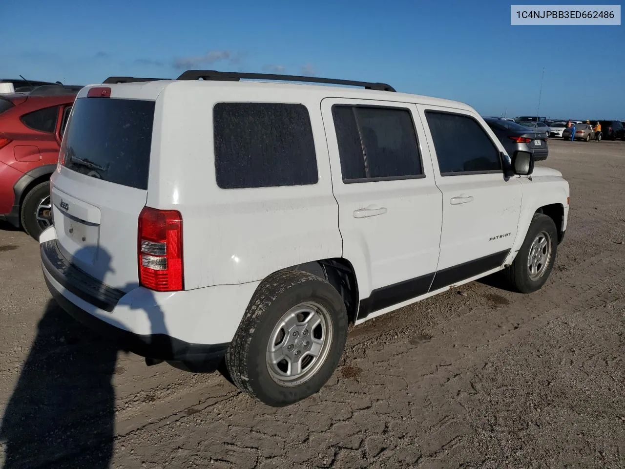 2014 Jeep Patriot Sport VIN: 1C4NJPBB3ED662486 Lot: 76043154