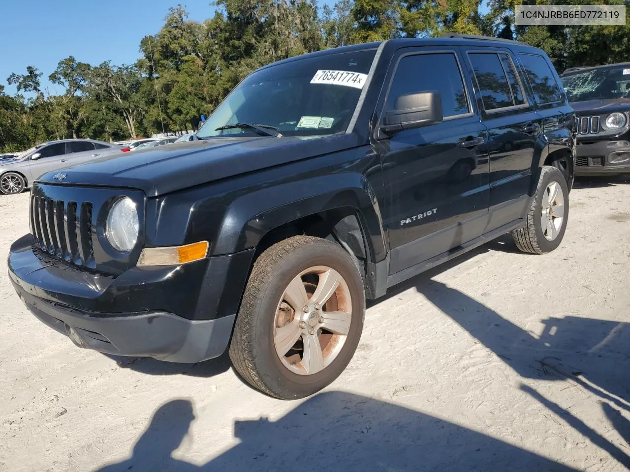 2014 Jeep Patriot Sport VIN: 1C4NJRBB6ED772119 Lot: 76541774