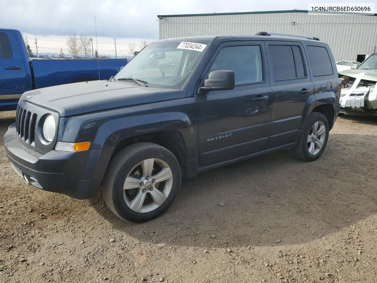 2014 Jeep Patriot Limited VIN: 1C4NJRCB6ED650696 Lot: 77034244