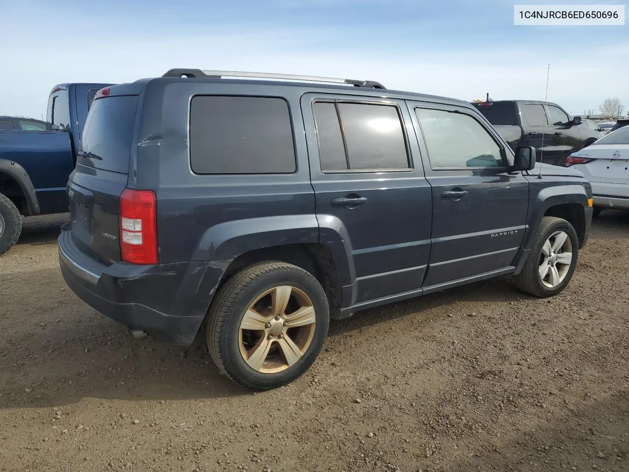 2014 Jeep Patriot Limited VIN: 1C4NJRCB6ED650696 Lot: 77034244