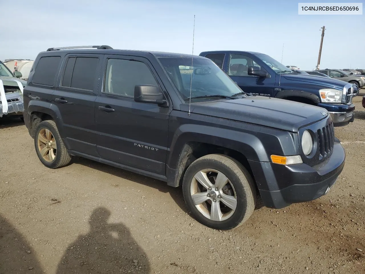 2014 Jeep Patriot Limited VIN: 1C4NJRCB6ED650696 Lot: 77034244