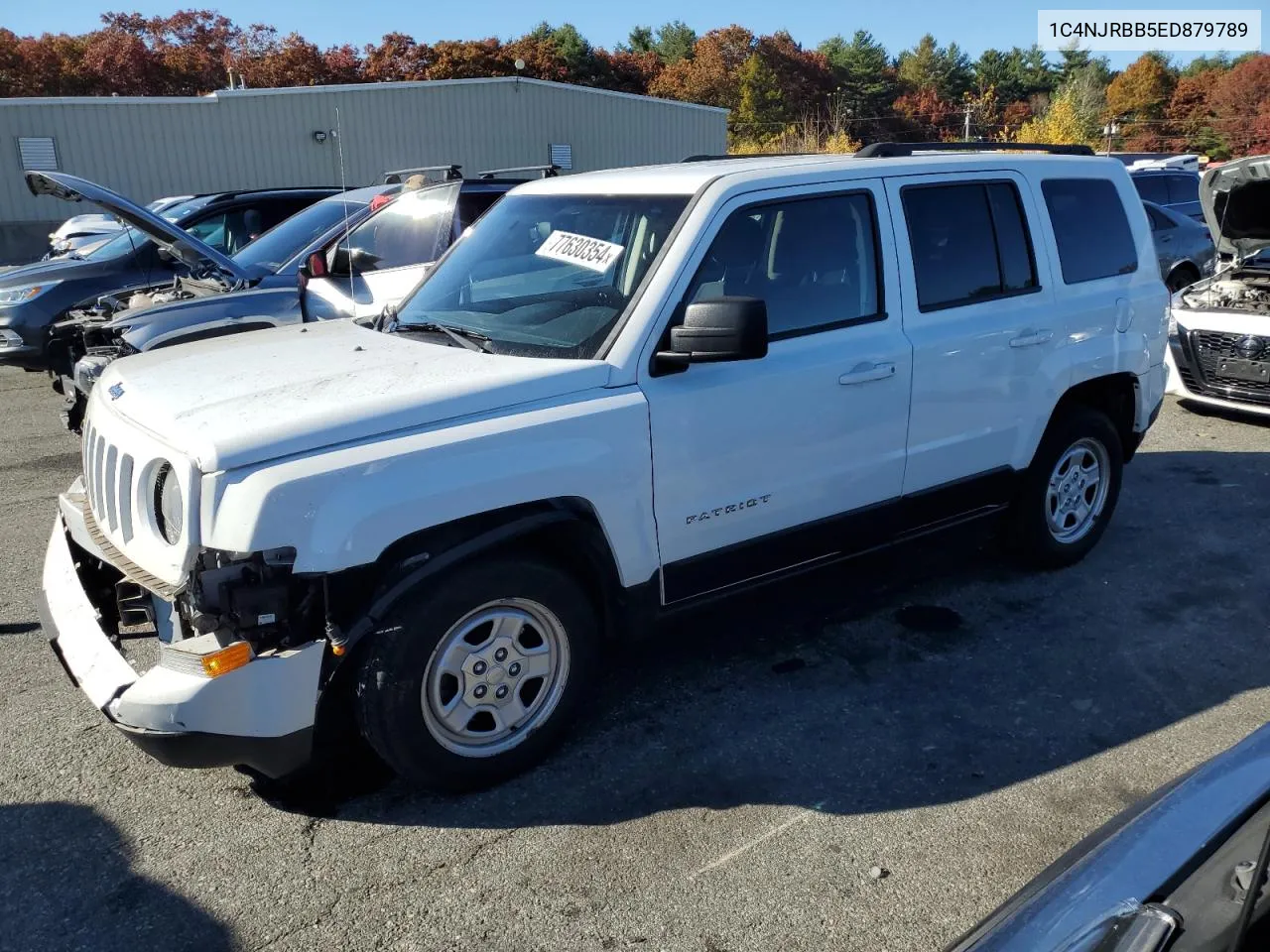 2014 Jeep Patriot Sport VIN: 1C4NJRBB5ED879789 Lot: 77630354