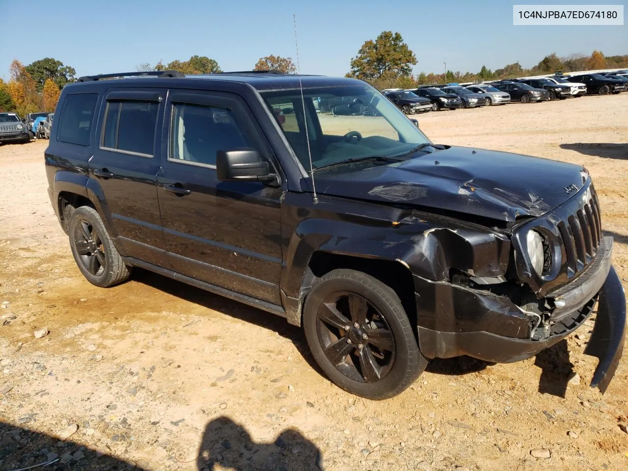 2014 Jeep Patriot Sport VIN: 1C4NJPBA7ED674180 Lot: 78436254