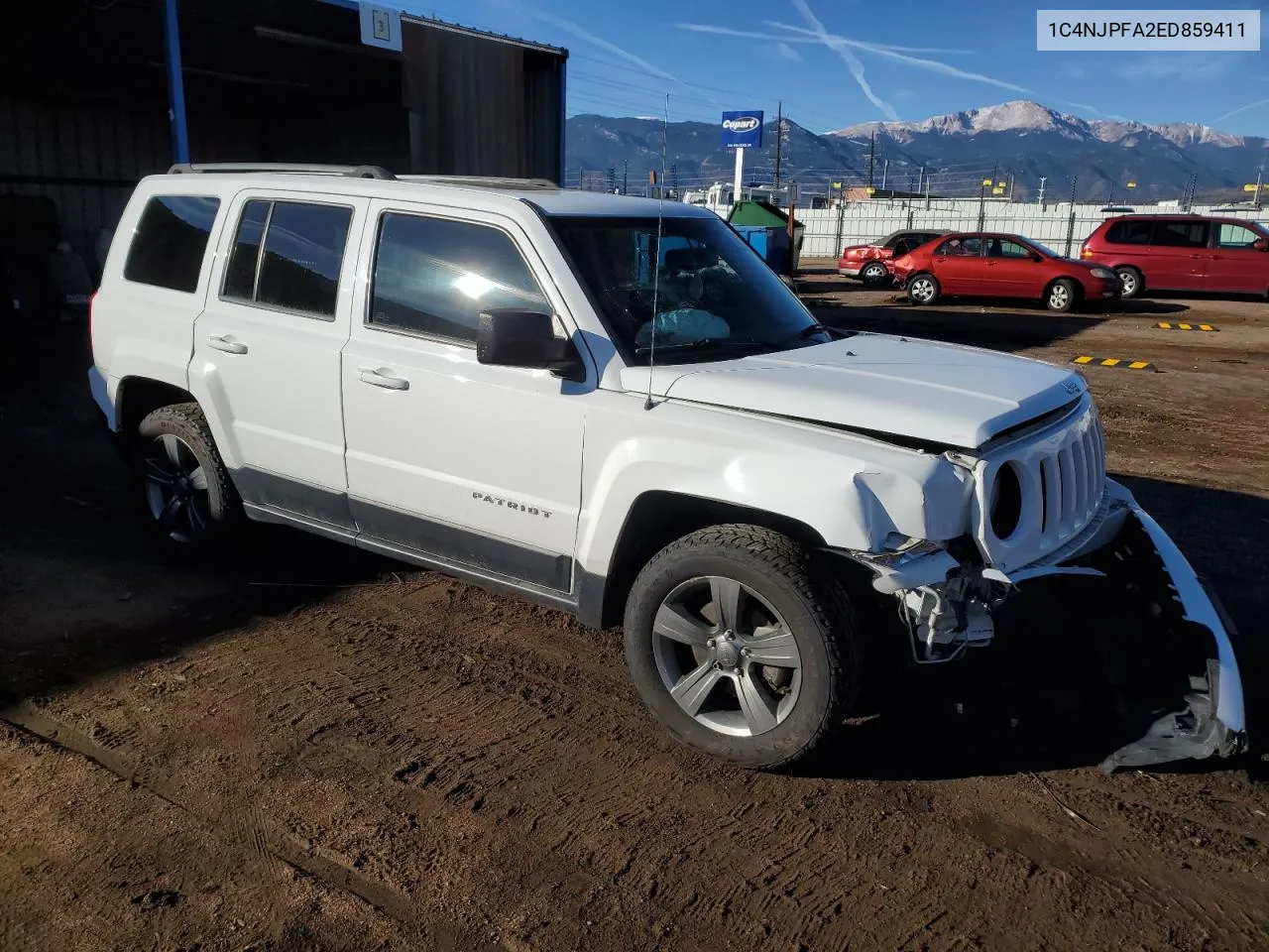 2014 Jeep Patriot Latitude VIN: 1C4NJPFA2ED859411 Lot: 79073314