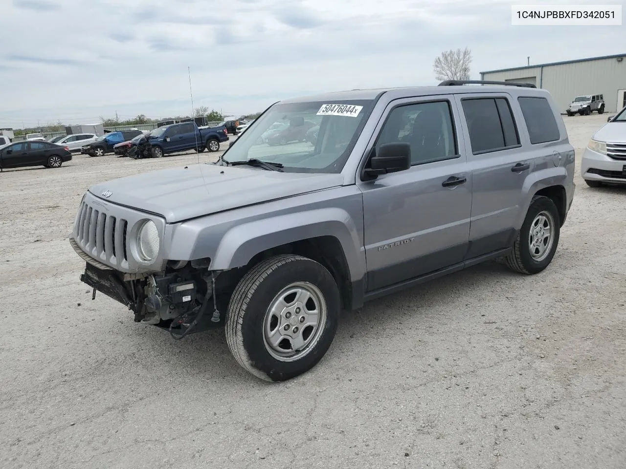 2015 Jeep Patriot Sport VIN: 1C4NJPBBXFD342051 Lot: 50476044