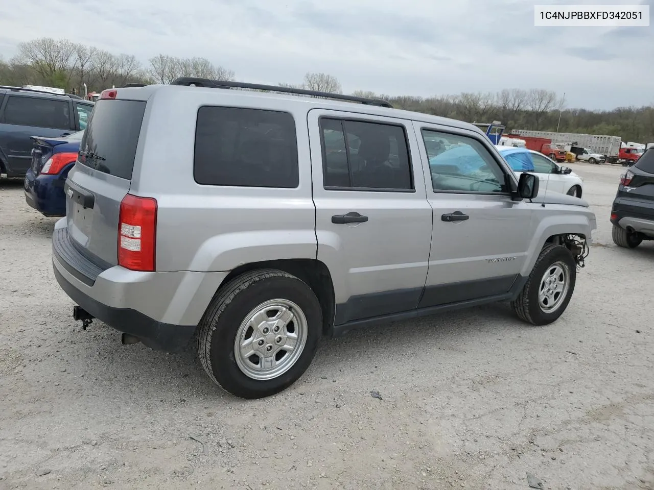 1C4NJPBBXFD342051 2015 Jeep Patriot Sport