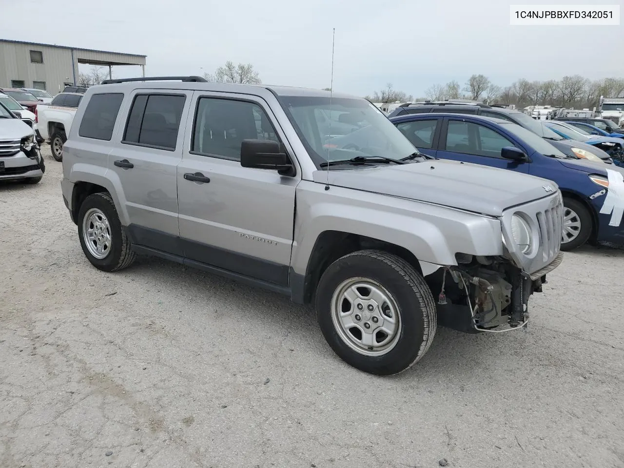 1C4NJPBBXFD342051 2015 Jeep Patriot Sport