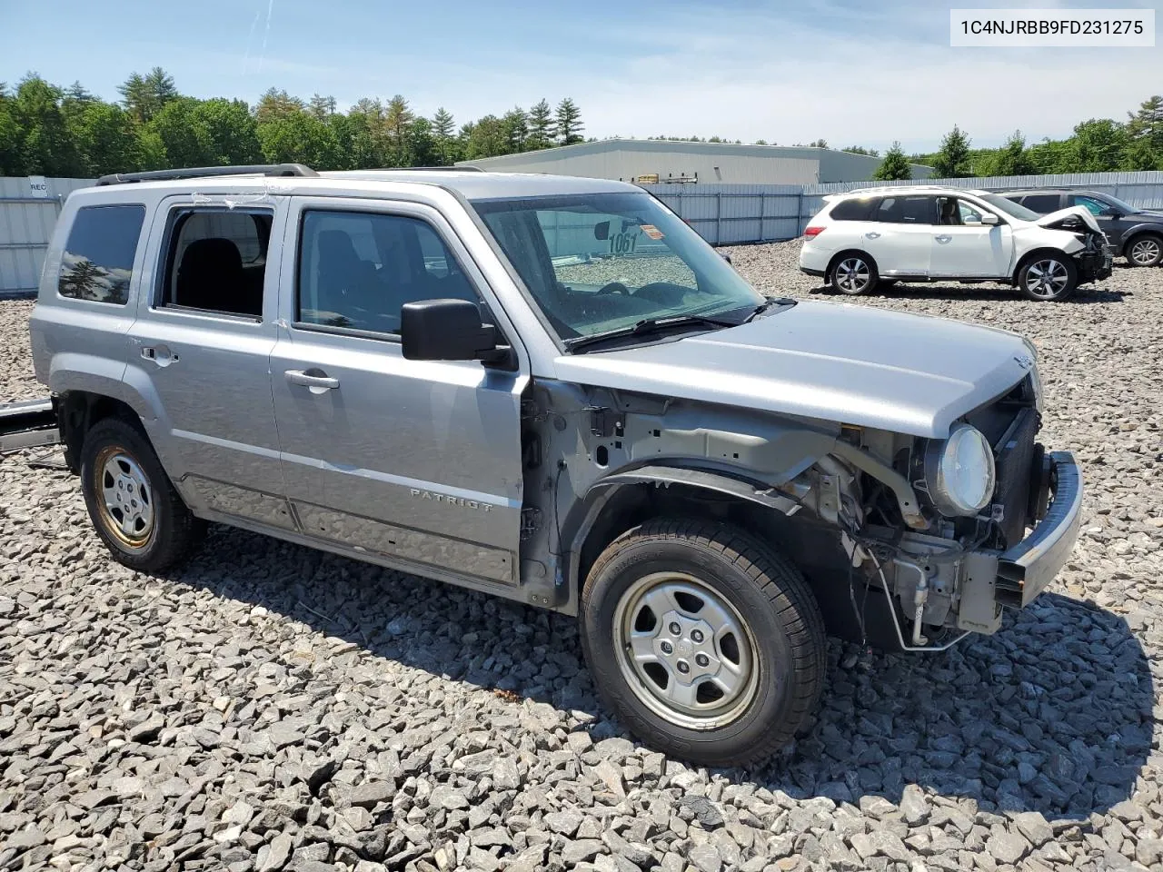 2015 Jeep Patriot Sport VIN: 1C4NJRBB9FD231275 Lot: 56165524