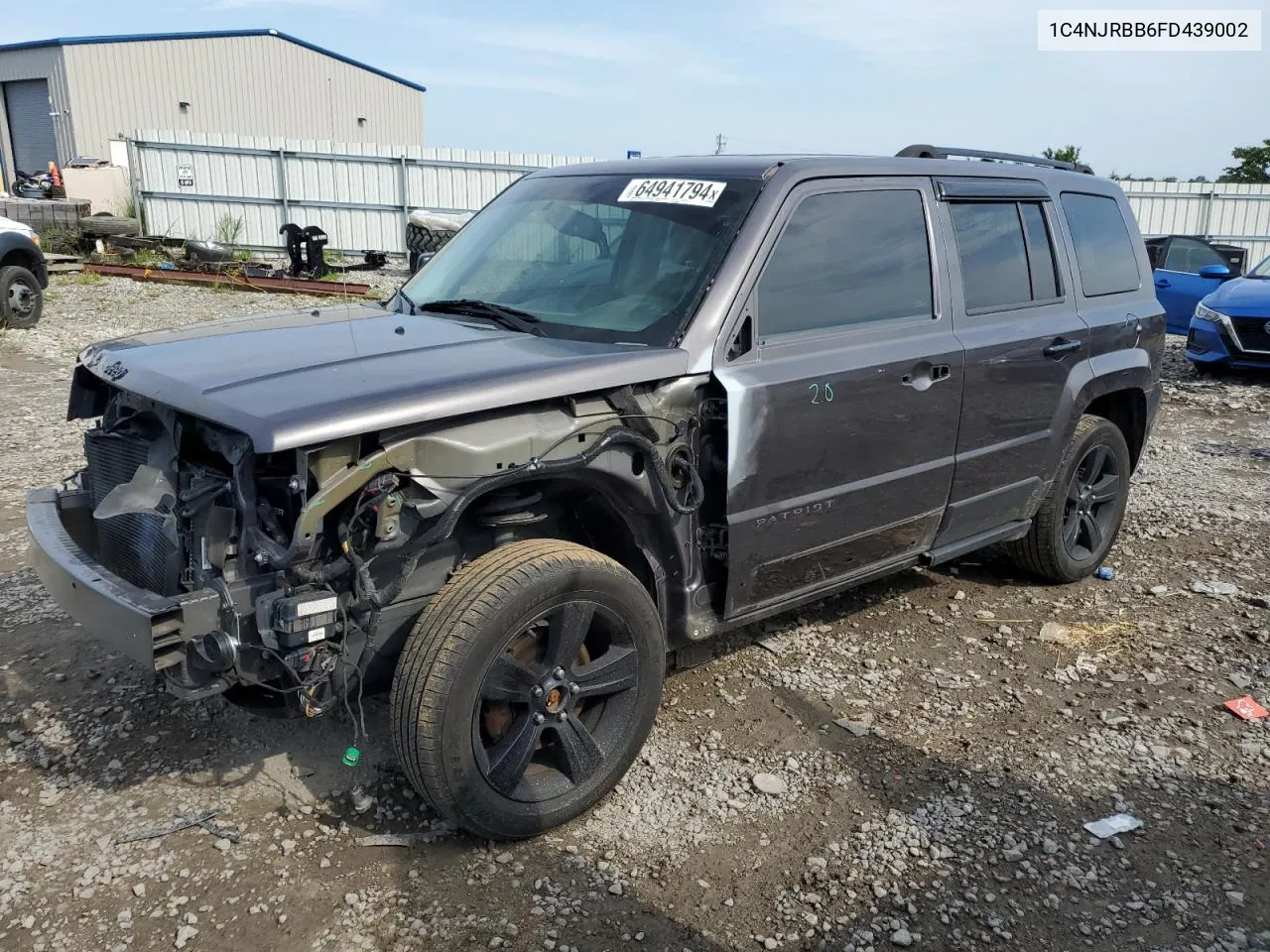 2015 Jeep Patriot Sport VIN: 1C4NJRBB6FD439002 Lot: 64941794