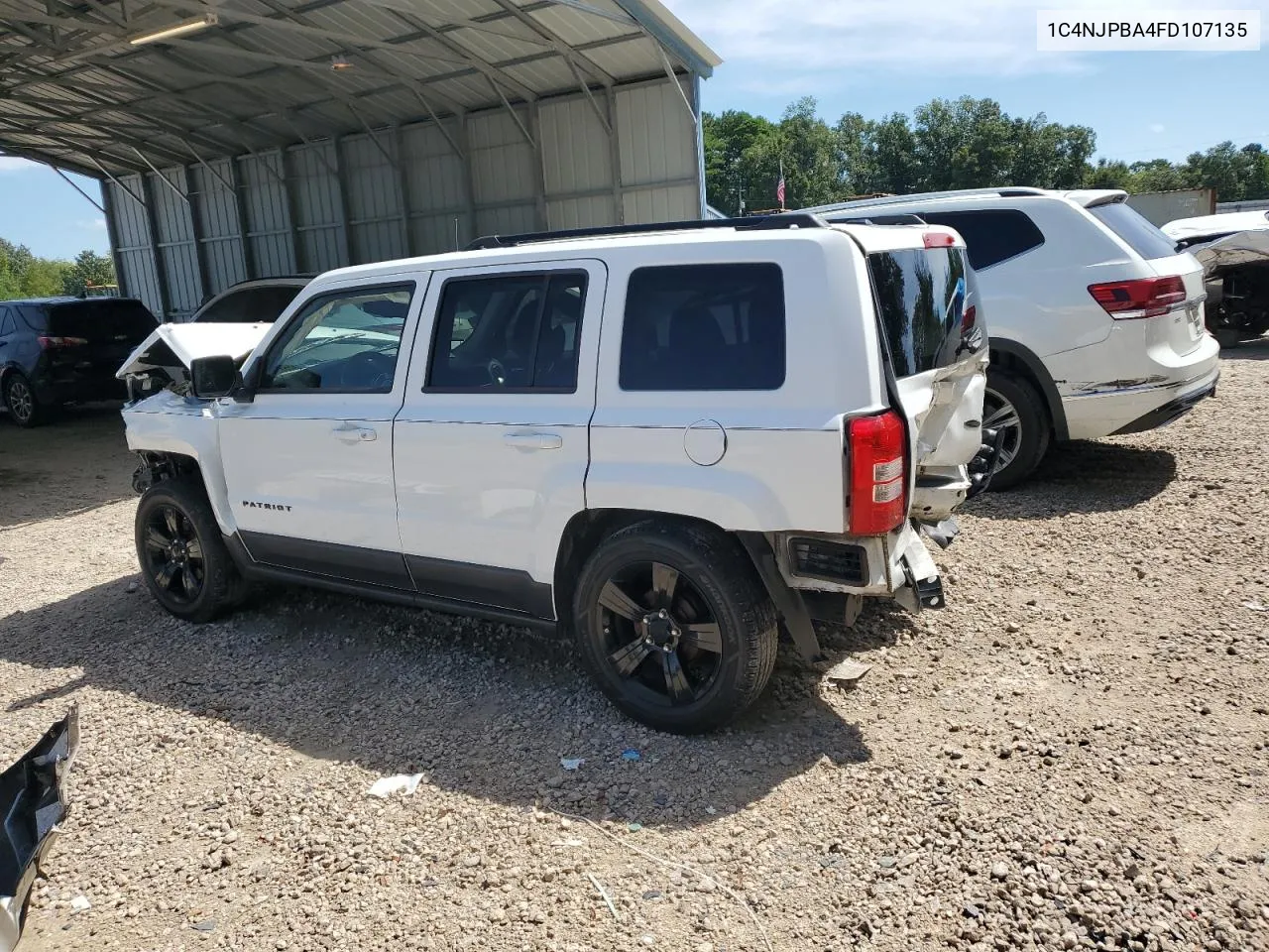 2015 Jeep Patriot Sport VIN: 1C4NJPBA4FD107135 Lot: 69376734