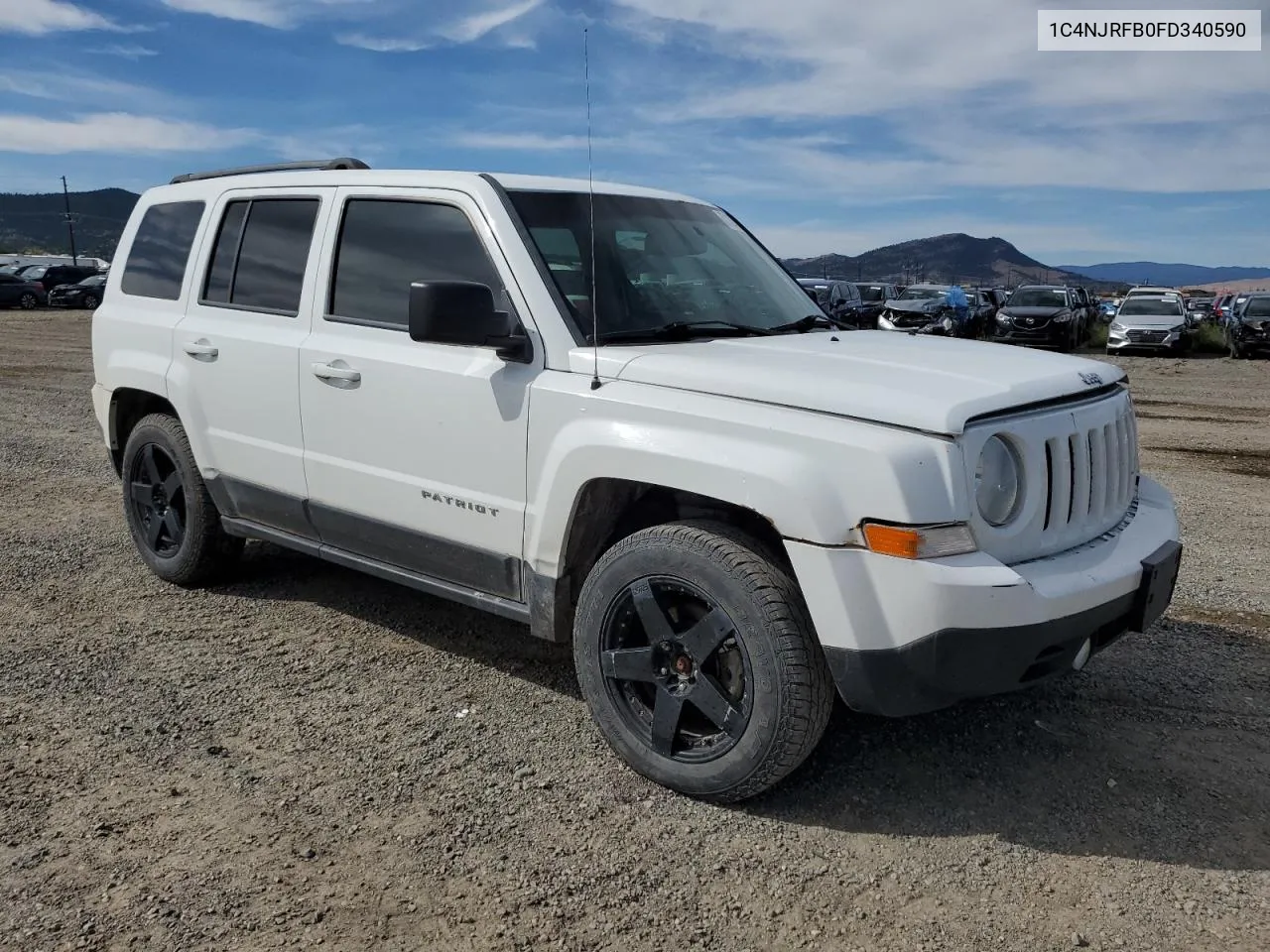 2015 Jeep Patriot Latitude VIN: 1C4NJRFB0FD340590 Lot: 71265104