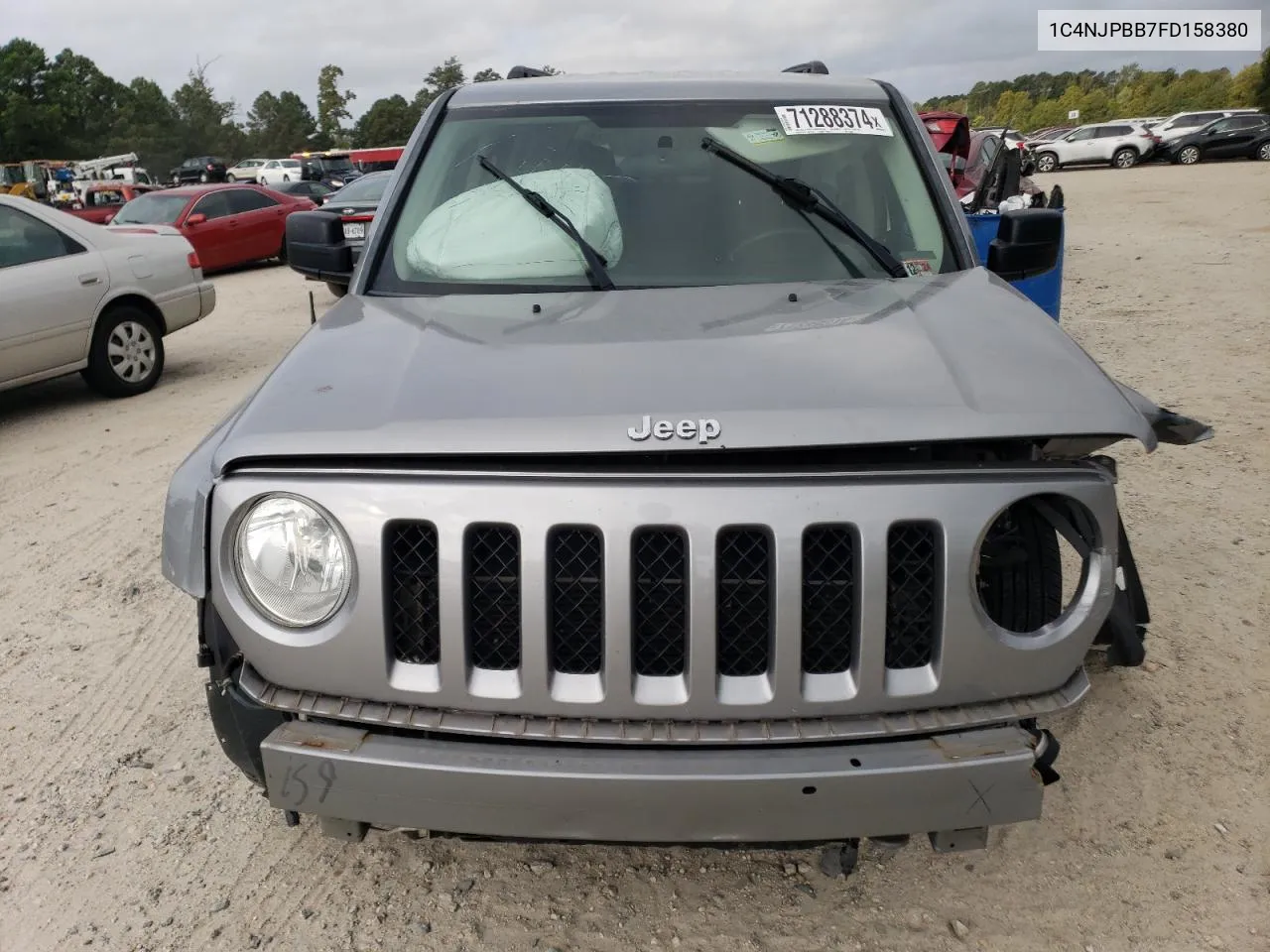 1C4NJPBB7FD158380 2015 Jeep Patriot Sport