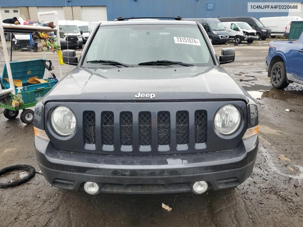 2015 Jeep Patriot Latitude VIN: 1C4NJPFA4FD220688 Lot: 73151074