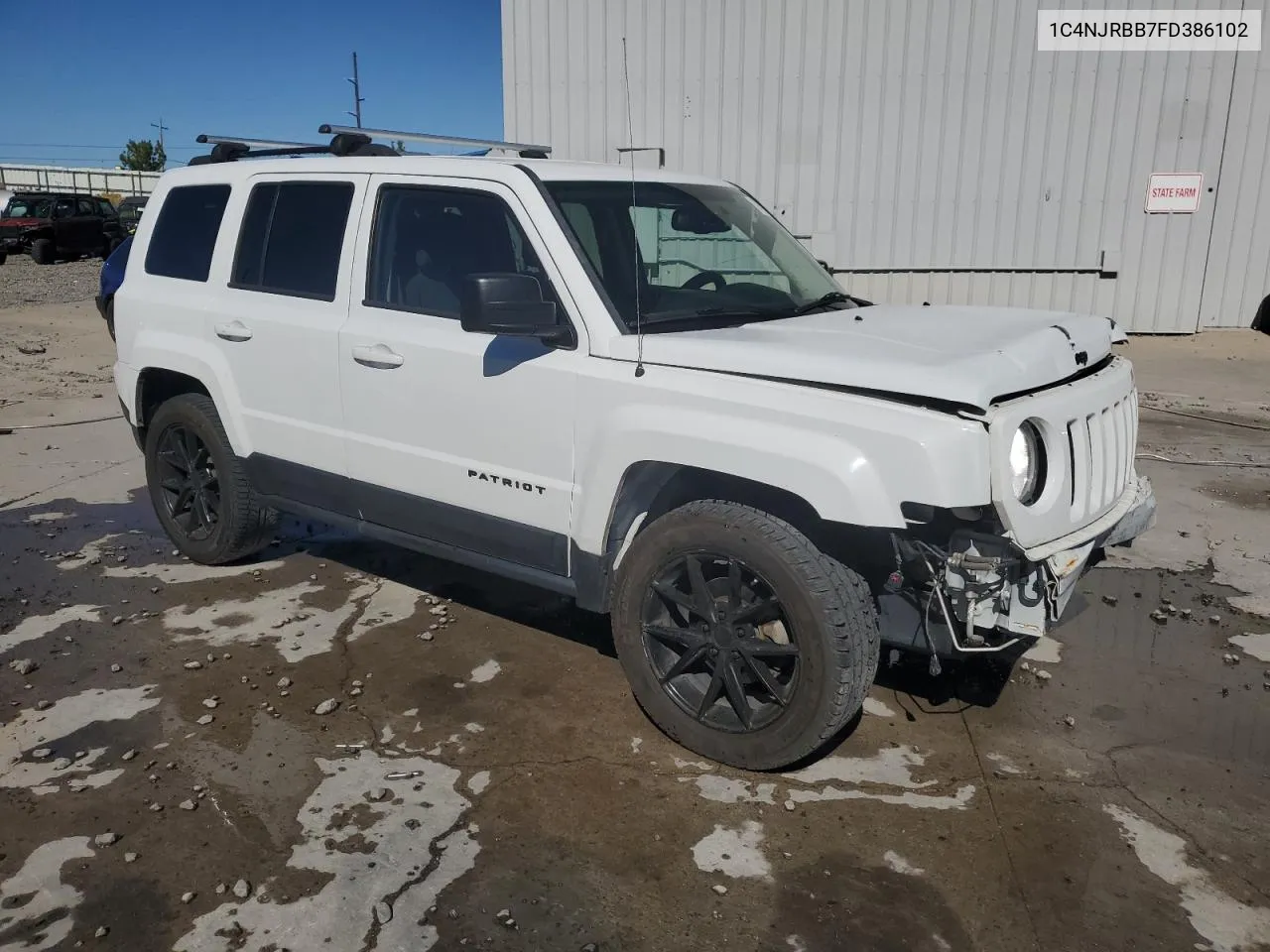 2015 Jeep Patriot Sport VIN: 1C4NJRBB7FD386102 Lot: 74286014