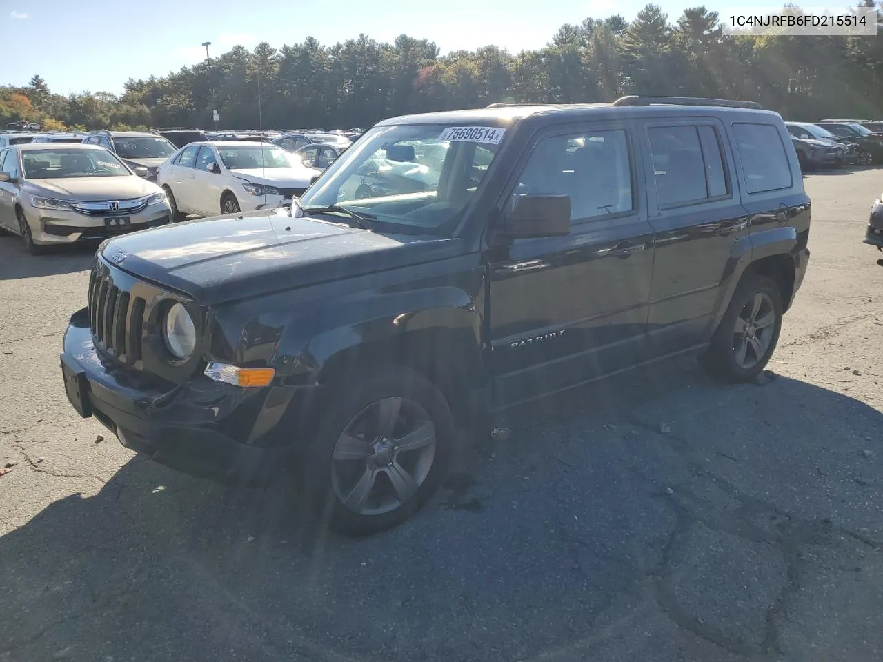 2015 Jeep Patriot Latitude VIN: 1C4NJRFB6FD215514 Lot: 75690514