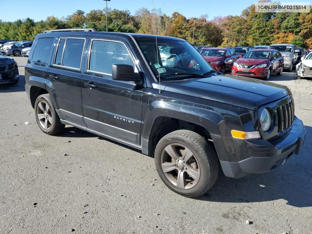 2015 Jeep Patriot Latitude VIN: 1C4NJRFB6FD215514 Lot: 75690514