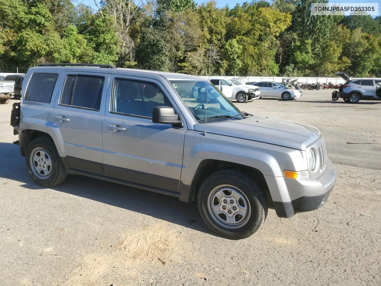 2015 Jeep Patriot Sport VIN: 1C4NJPBA5FD353305 Lot: 76539684