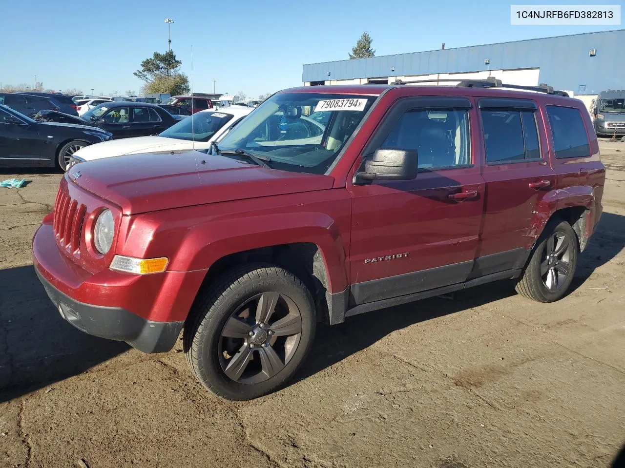 2015 Jeep Patriot Latitude VIN: 1C4NJRFB6FD382813 Lot: 79083794