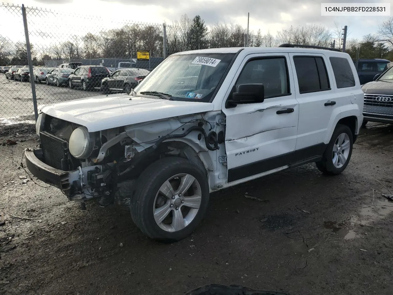 2015 Jeep Patriot Sport VIN: 1C4NJPBB2FD228531 Lot: 79859014