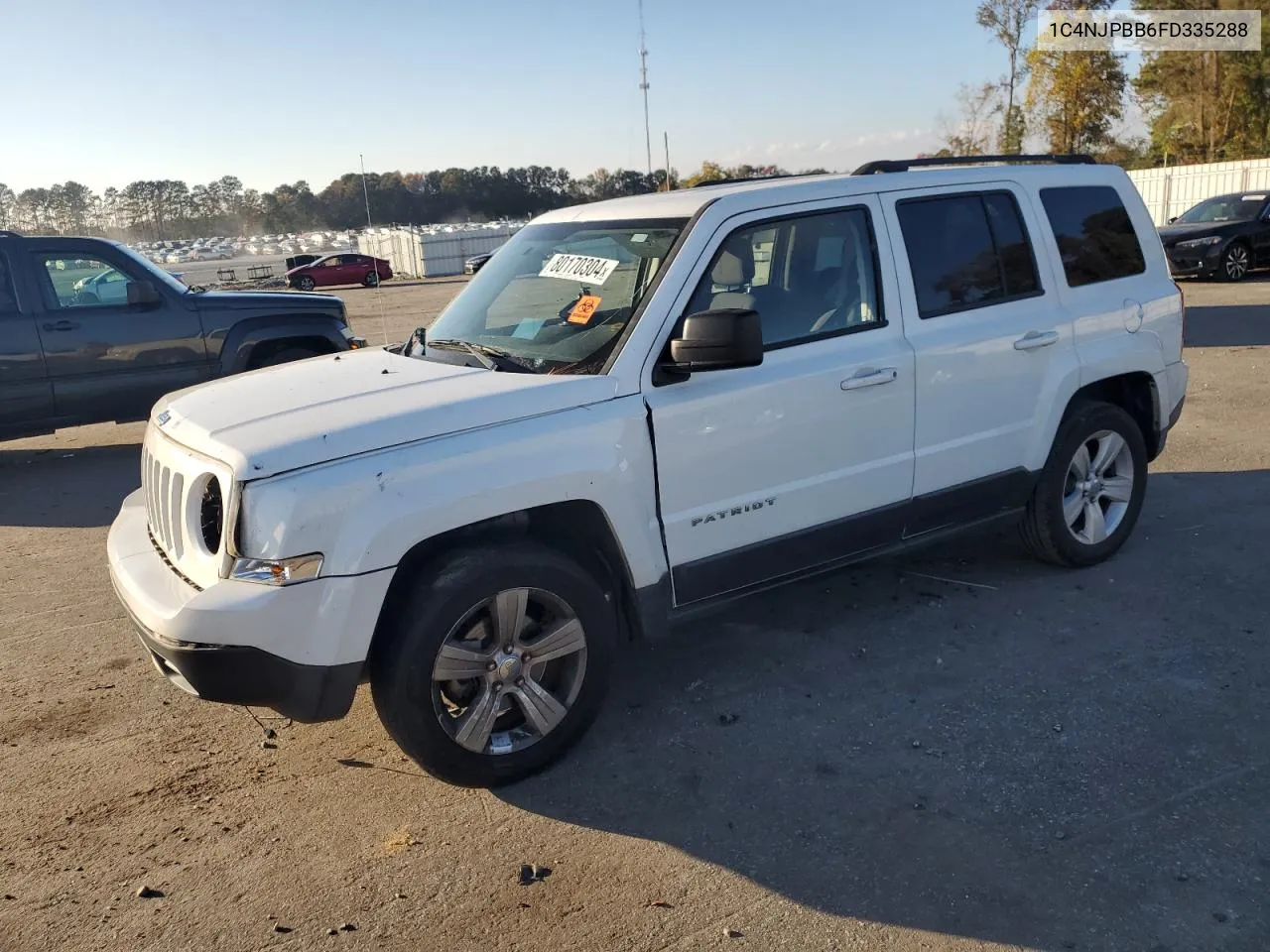 2015 Jeep Patriot Sport VIN: 1C4NJPBB6FD335288 Lot: 80170304