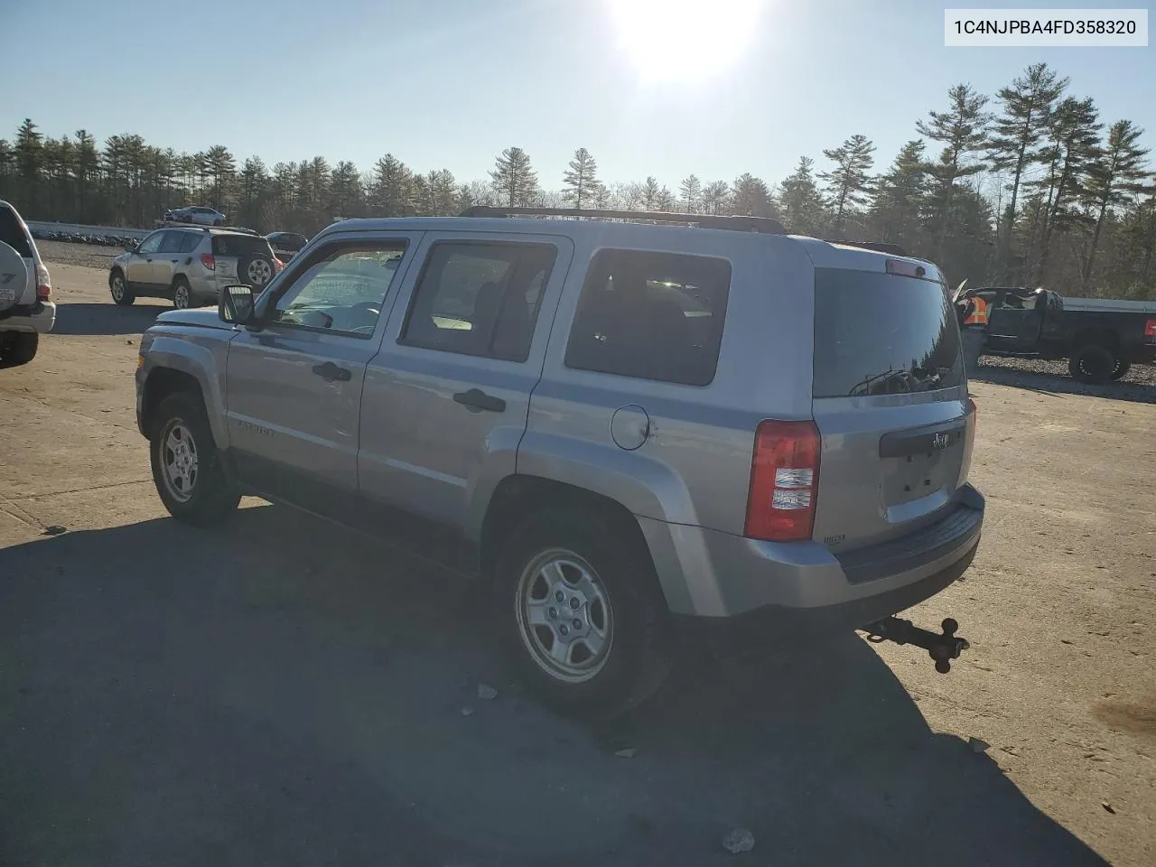 2015 Jeep Patriot Sport VIN: 1C4NJPBA4FD358320 Lot: 81365794