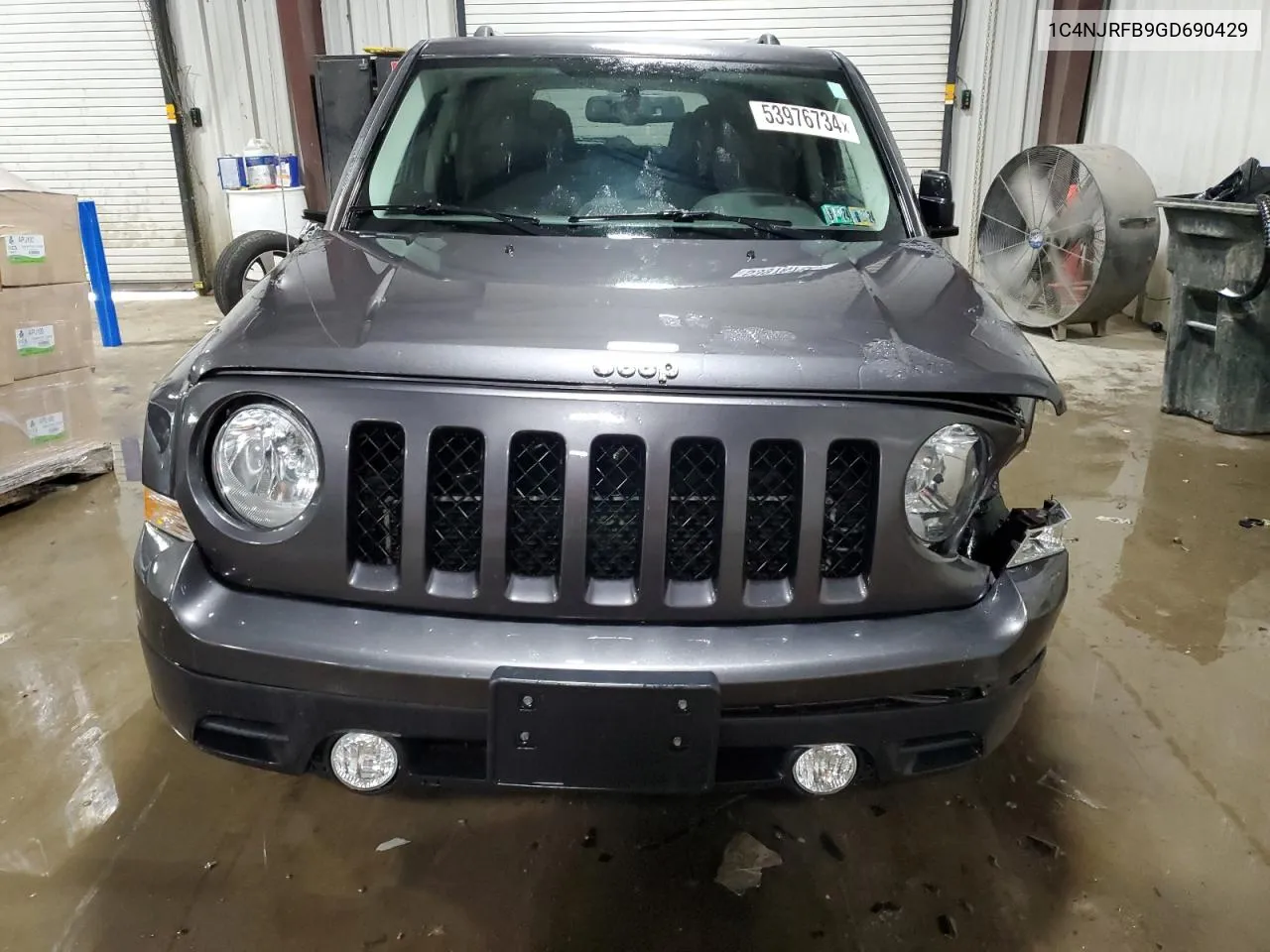 2016 Jeep Patriot Latitude VIN: 1C4NJRFB9GD690429 Lot: 53976734