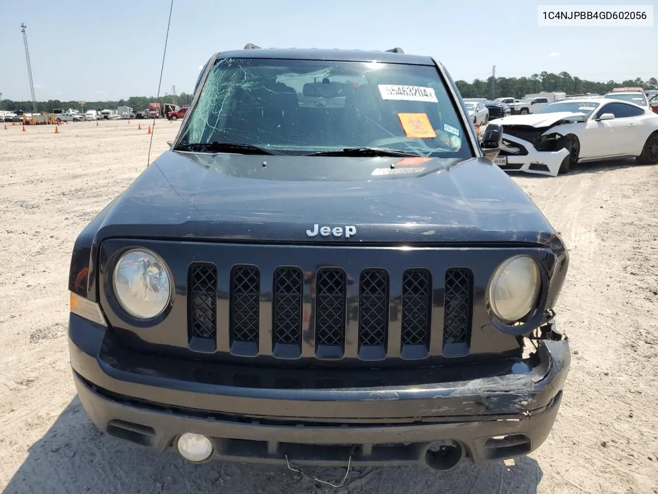 2016 Jeep Patriot Sport VIN: 1C4NJPBB4GD602056 Lot: 55463204